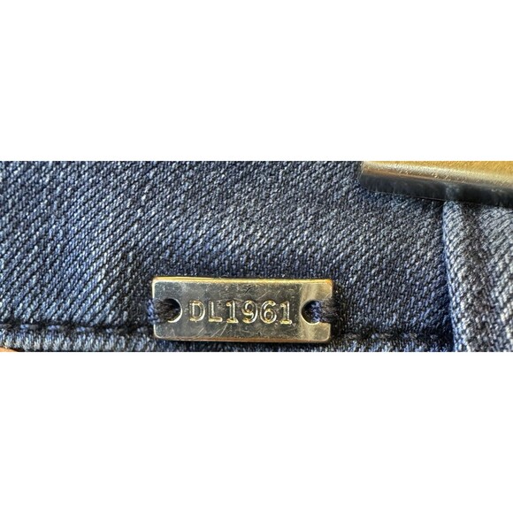 DL1961 Florence Ankle Mid Rise Instasculpt Wooster Skinny Jeans Price 26 - Picture 15 of 15
